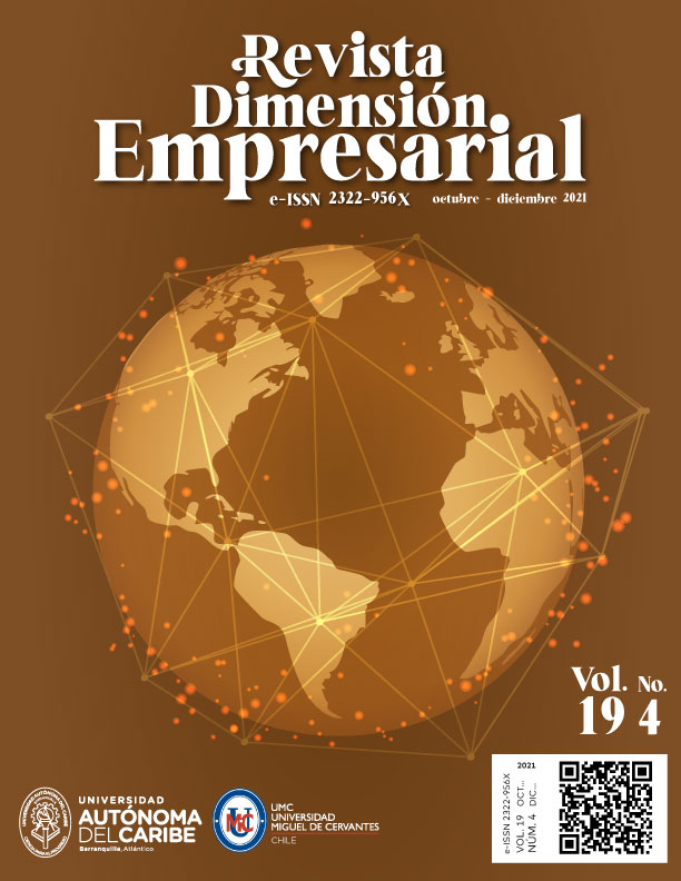 					View Vol. 19 No. 4 (2021): Journal Dimensión Empresarial
				